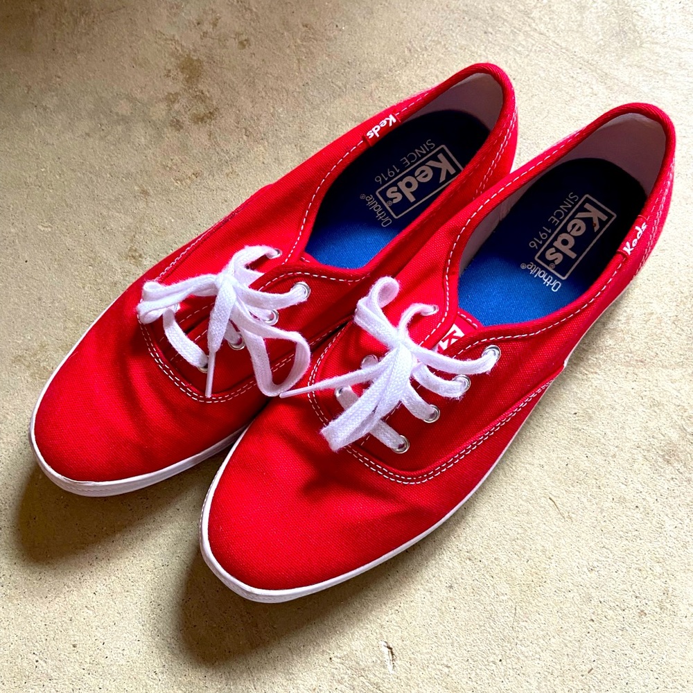 Red KEDS Sneakers